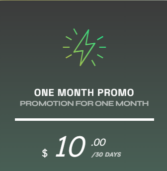 1 Months Promo Campaign